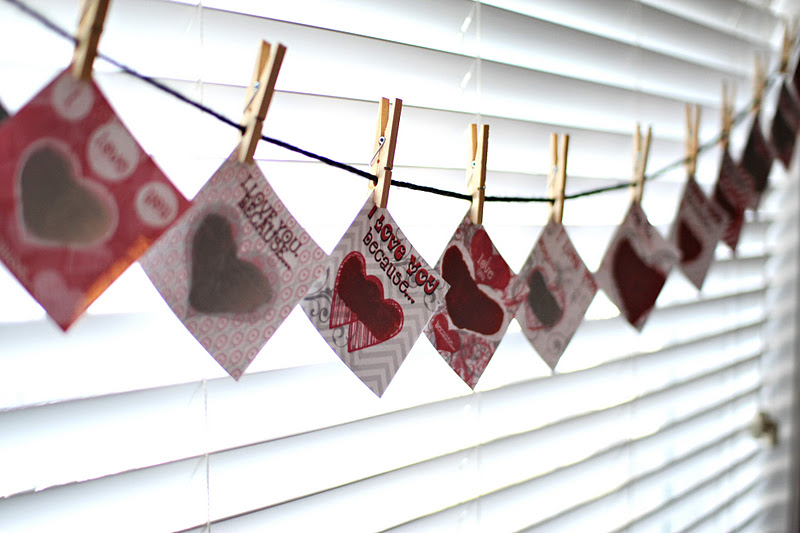 Kandice Stewart Blog DIY I love you because... Scratch & Win Valentines