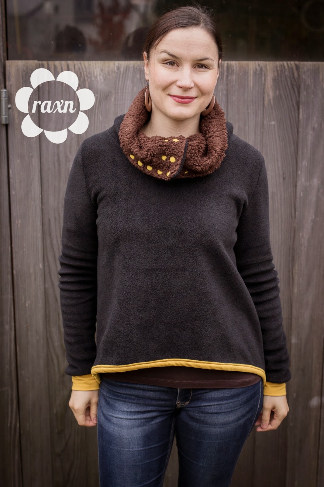 My short black lady lulla pullover zum kuscheln mit variablem ...