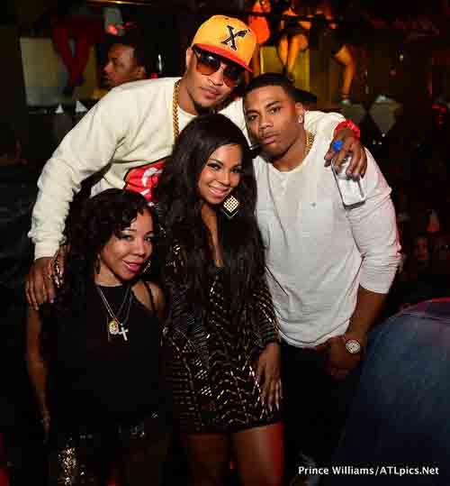 Birthday Girl Ashanti Gets Cakes and Kisses From Nelly [+6 PHOTOS]