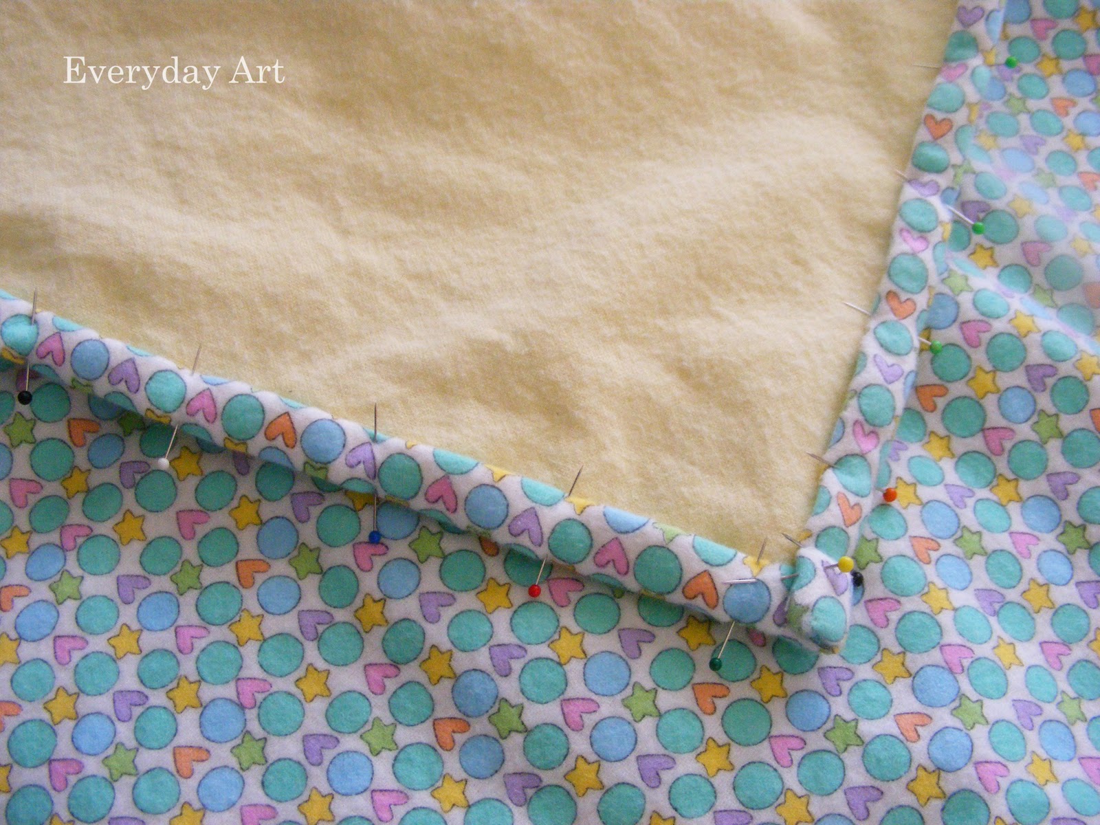 Everyday Art Easy Flannel Blanket