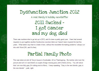 Dysfunction Junction 2013 newsletter