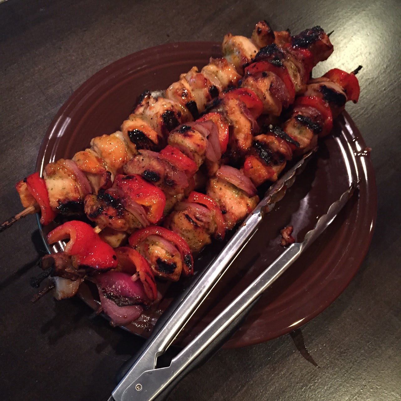 Tasty and (Mostly) Healthy Recipes Cilantro Sweet Chili Chicken Skewers