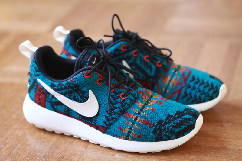 nike id pendleton roshe run