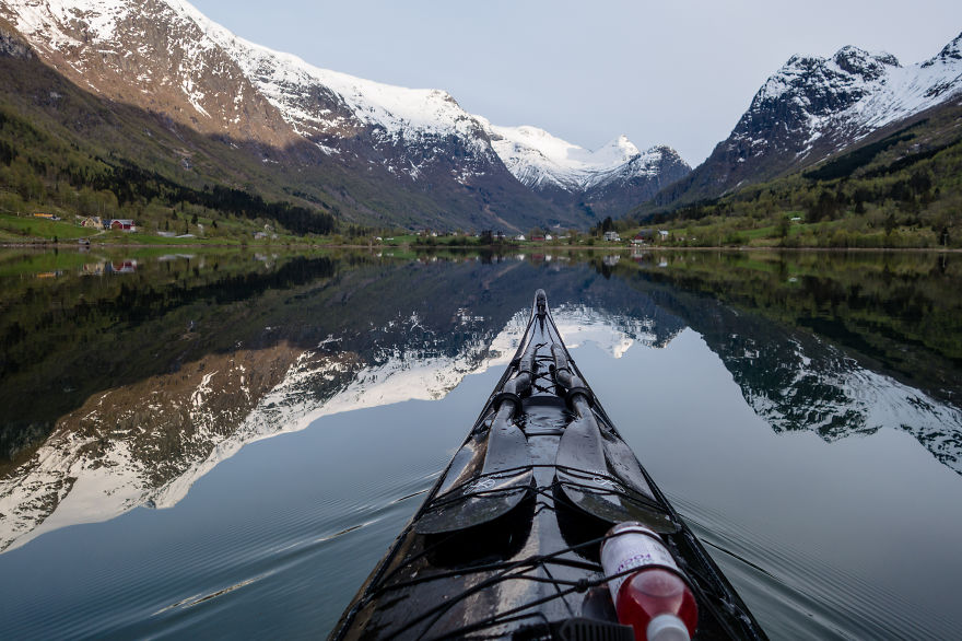 Oldevatnet in Olden - The Zen Of Kayaking: I Photograph The Fjords Of Norway From The Kayak Seat Oldevatnet in Olden - The Zen Of Kayaking: I Photograph The Fjords Of Norway From The Kayak Seat