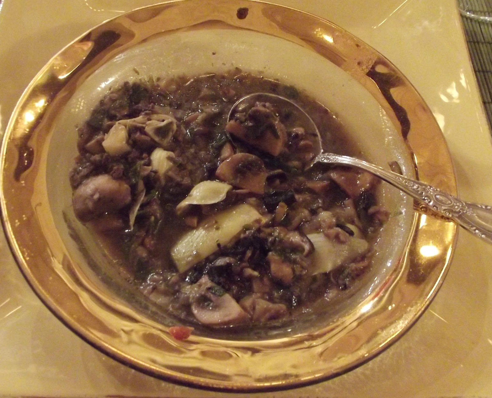 Spoon and Ink Valentine Soup What’s cooking? Mushroom Artichoke Soup