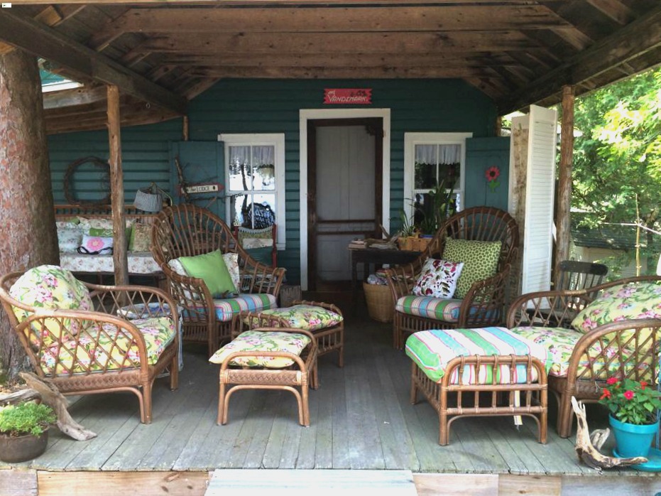 Camp Porch Chairs for our 1901 Cabin Caravan