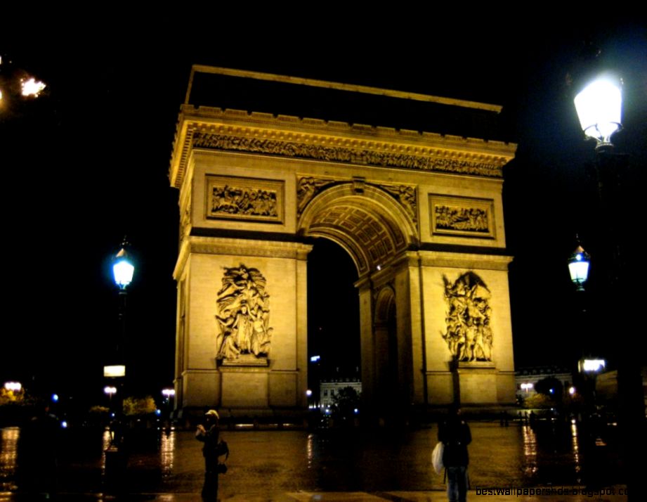 Arc De Triomphe Night Arc De Triomphe Night