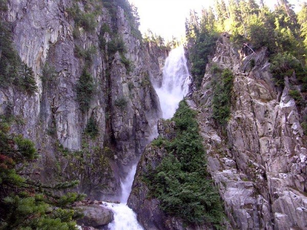 Depot Creek Falls, Washington, USA