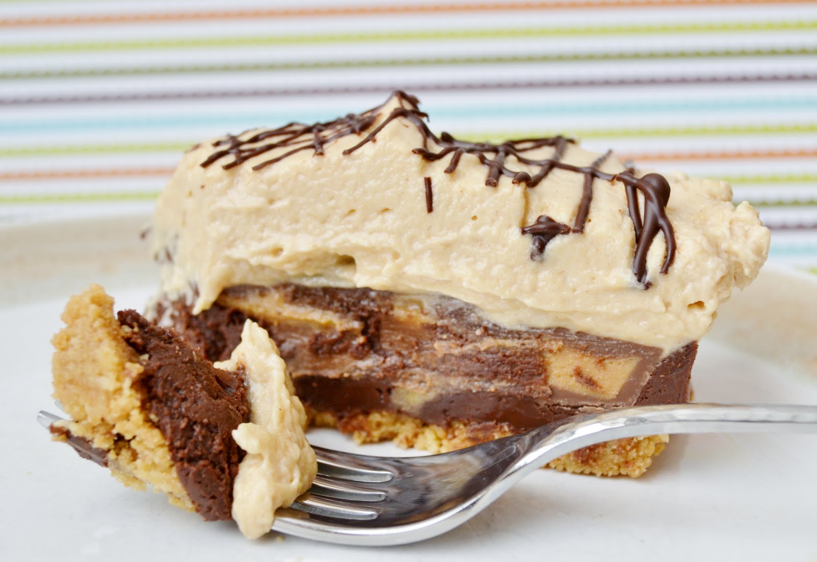 Miranda's Recipes Reese's Fudge Pie