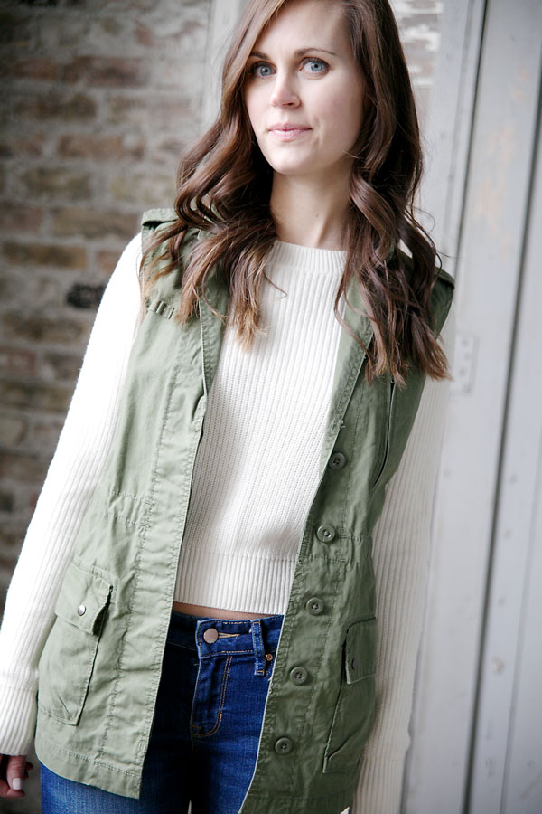 jillgg's good life (for less) a west michigan style blog my everyday style throw on a vest!