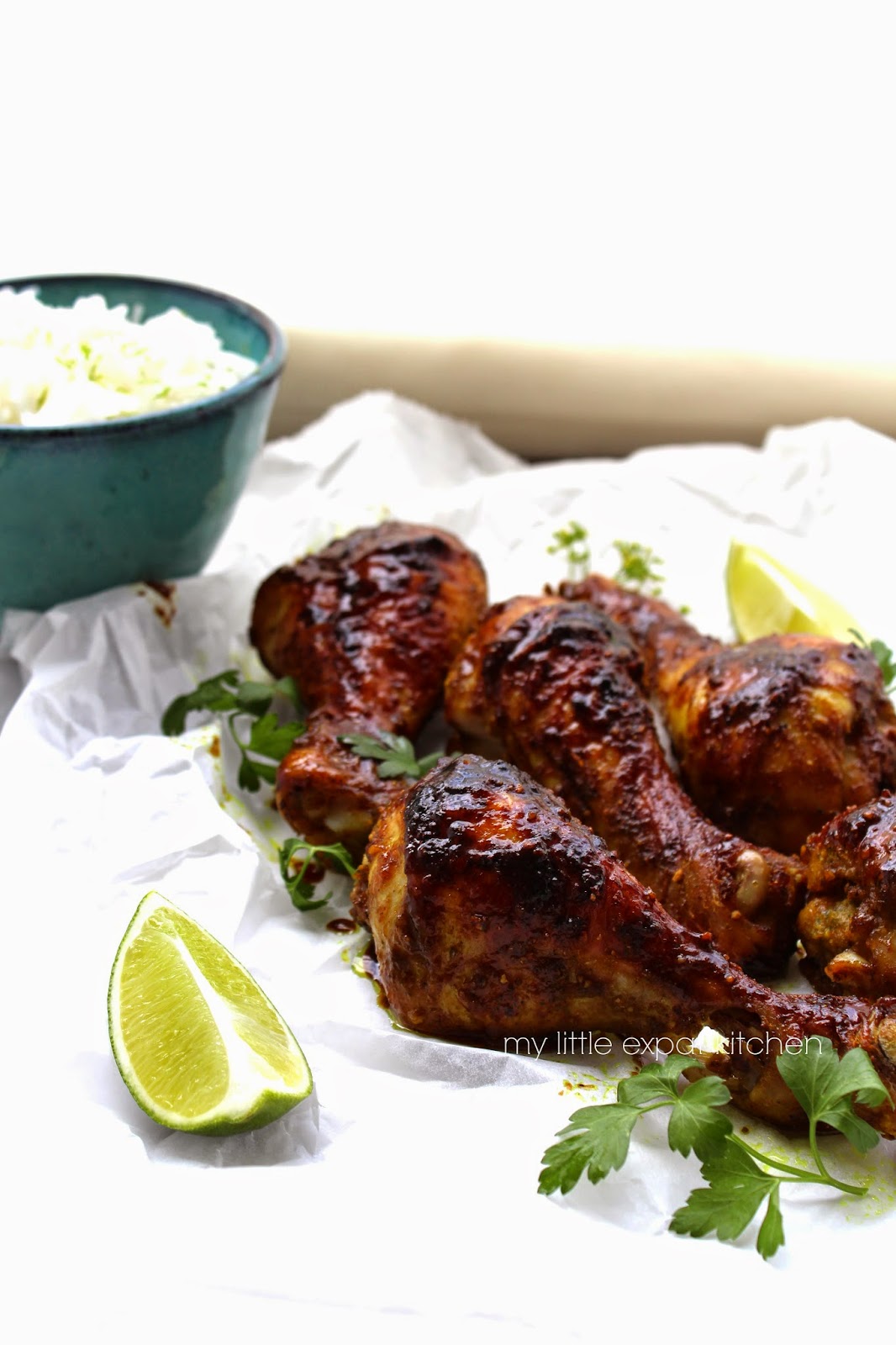 My Little Expat Kitchen Thai turmeric roasted chicken with lime