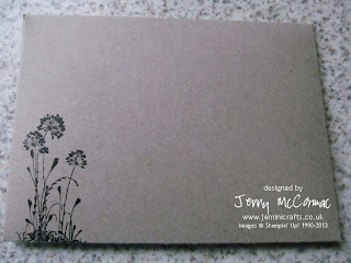 Cardboard envelope Jenny McCormac