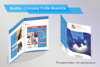 Desain Company Profile - Booklet - general kontranktor dan konsultan - Binamitra