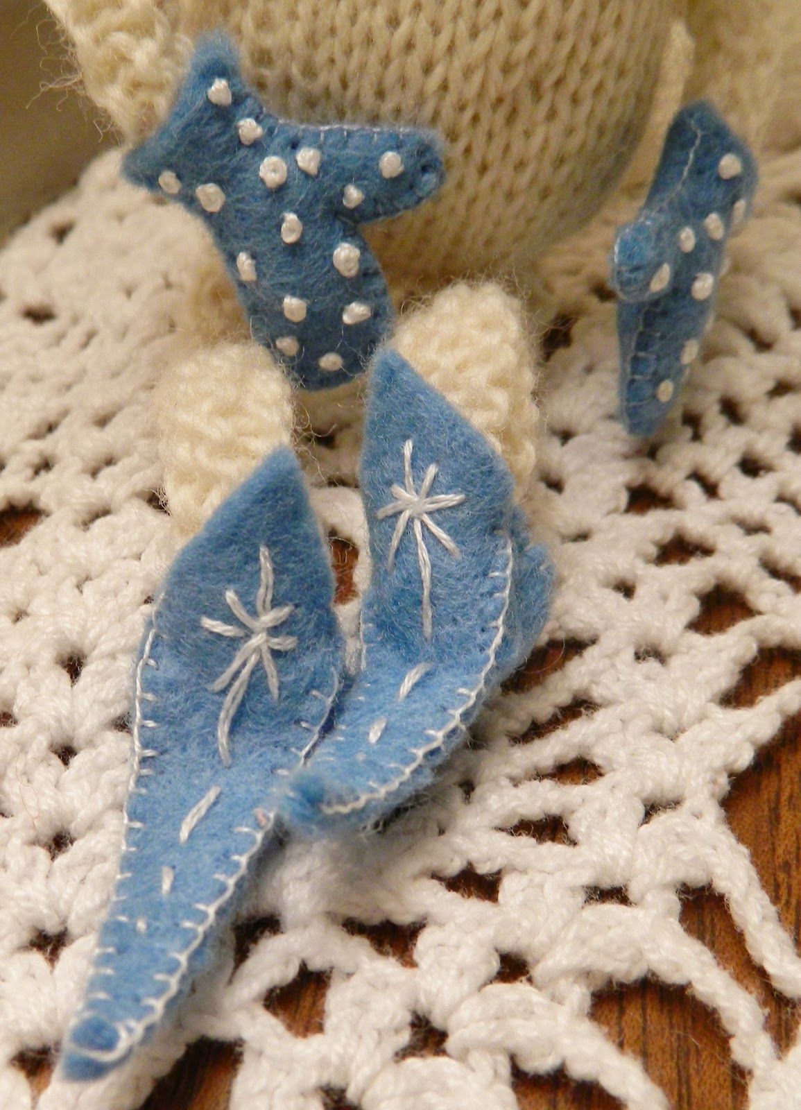 The Handmade Homemaker Christmas Fairy Knitting Pattern