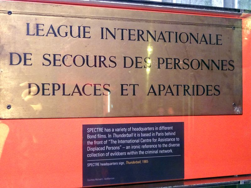 OUTPOST Uncovering the world of James Bond at the International Spy Musuem