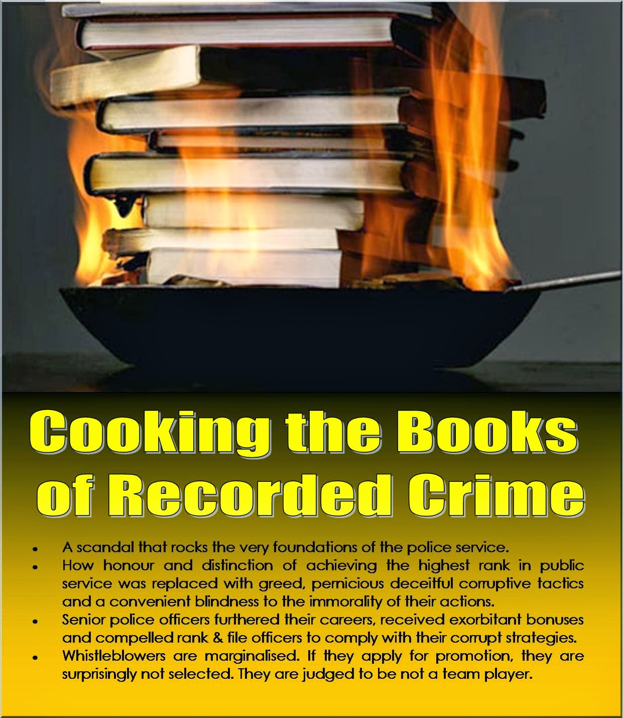 The Thin Blue Line COOKING THE BOOKS POLICE RECORDED CRIME