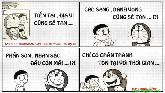 Đôrêmon chế -sôi rương mới biết mình đẹp trai hơn nhiều