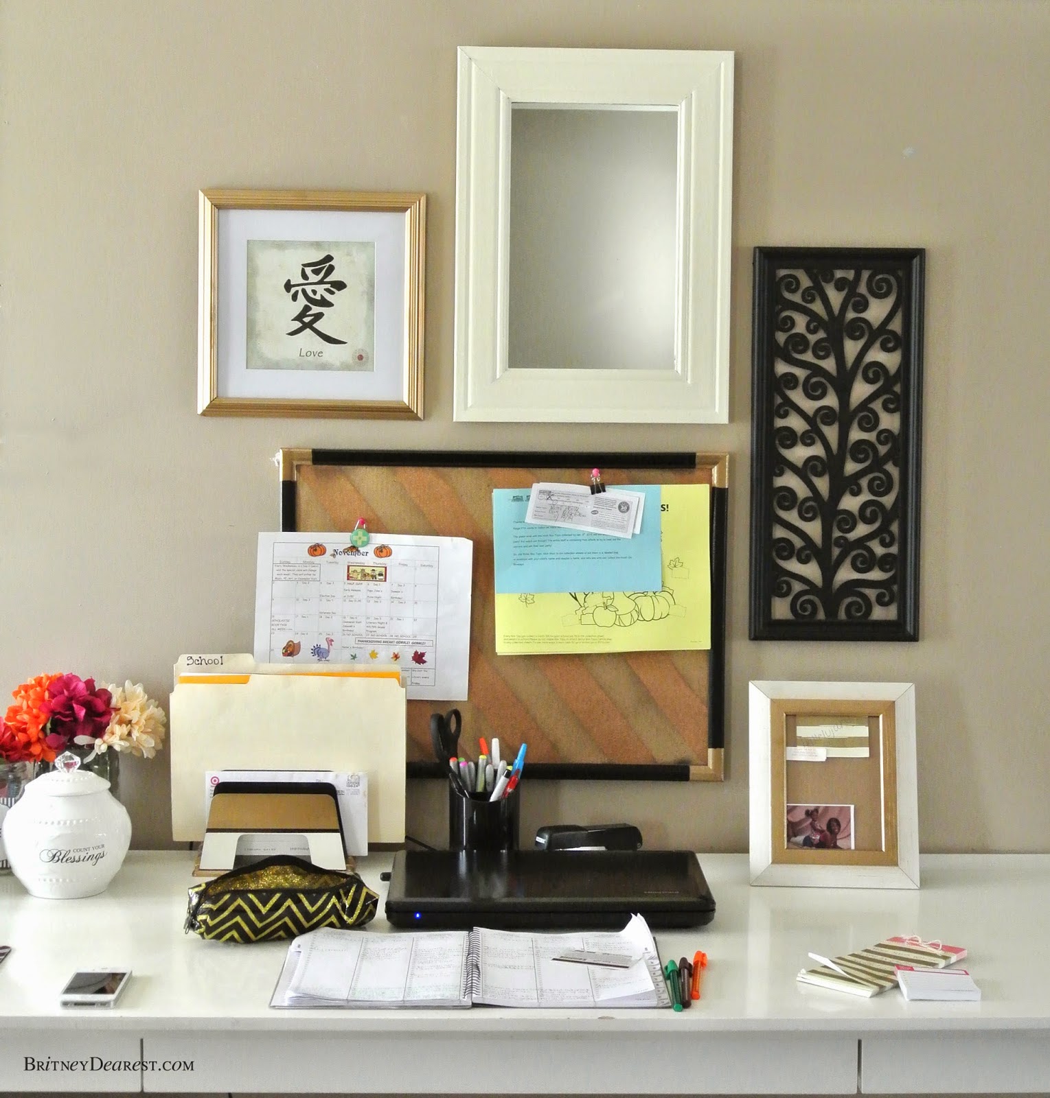 Britney Dearest My Filing Cabinet And Desk Organization Plus A