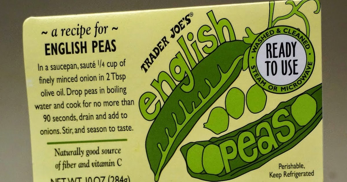 Exploring Trader Joe's Trader Joe's English Peas