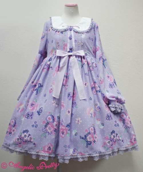 angelic pretty sweetie violet コン 3点セット