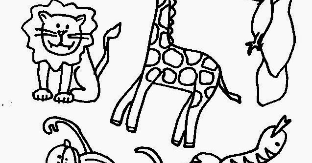 animal coloring pages printable | FCP