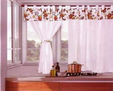 DISEÑOS DE CORTINAS PARA COCINAS CON LUNARES Y FLORES - Decoractual