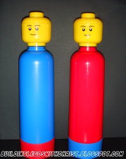 LEGO Water Bottle, Building Legos with Christ