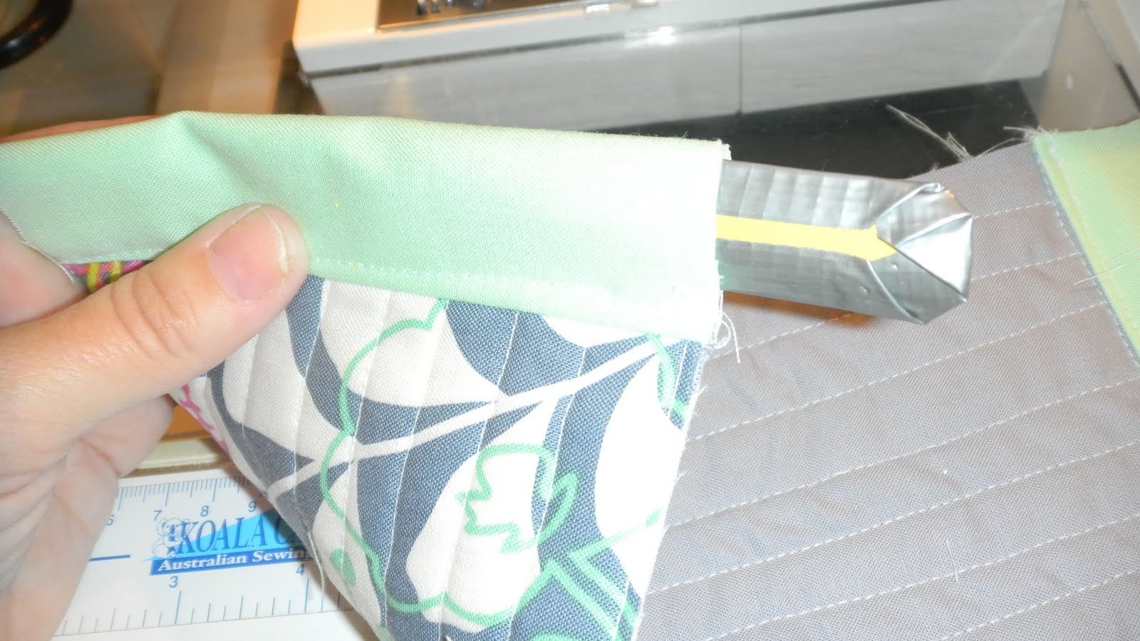 greenQuilts Snap Bag Tutorial