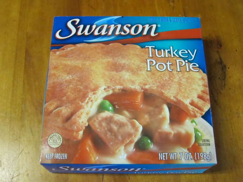 Frozen Friday Swanson Turkey Pot Pie Brand Eating