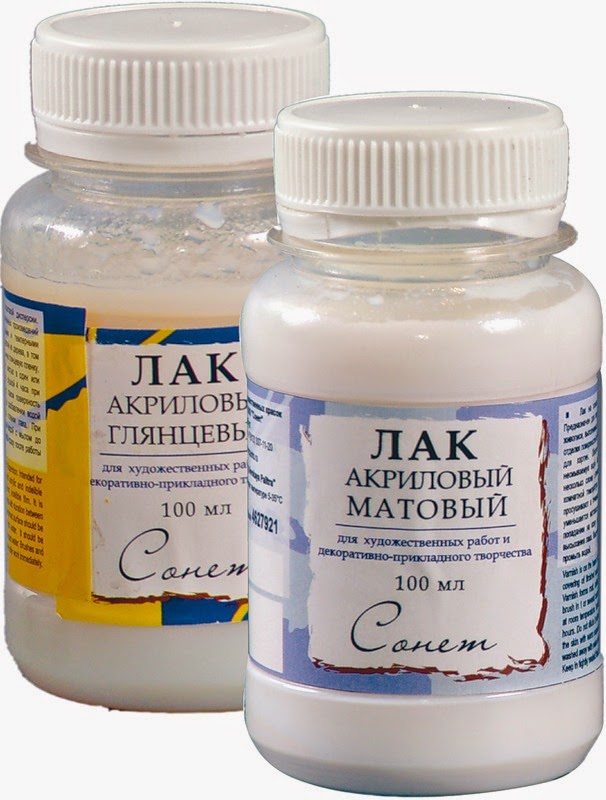Лаки для акриловых росписей Лаки для акриловых росписей