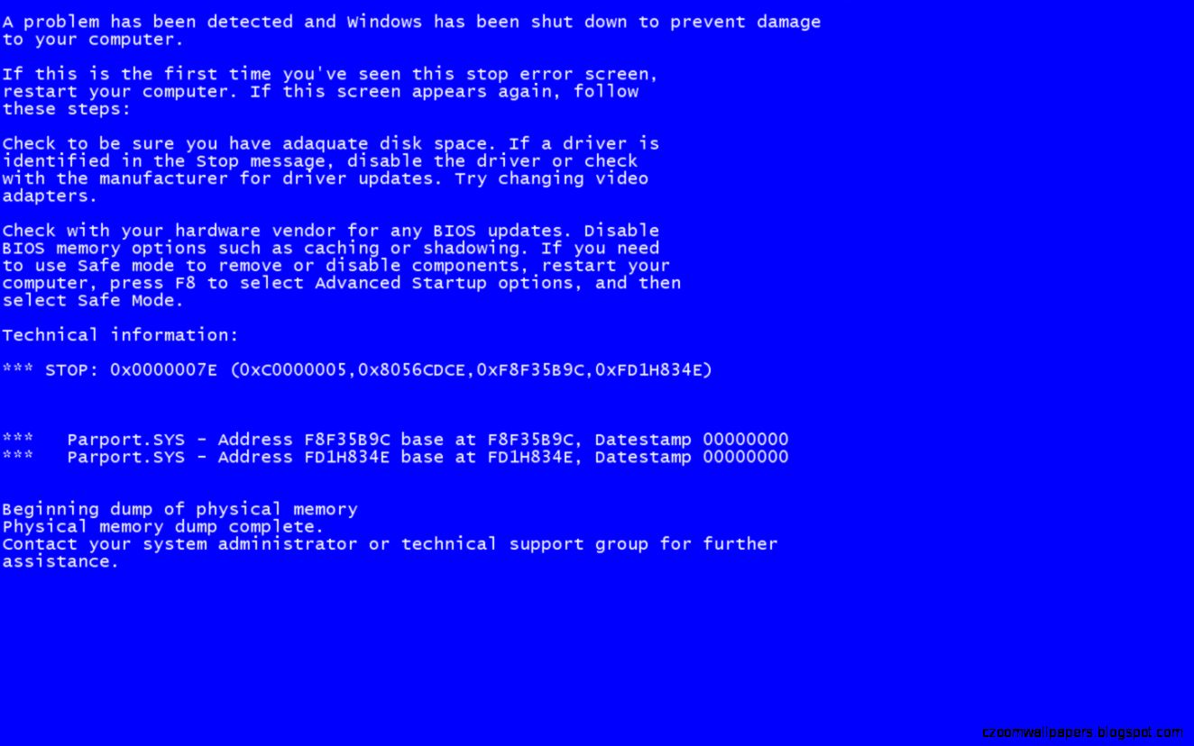 Windows Blue Screen Wallpaper Zoom Wallpapers