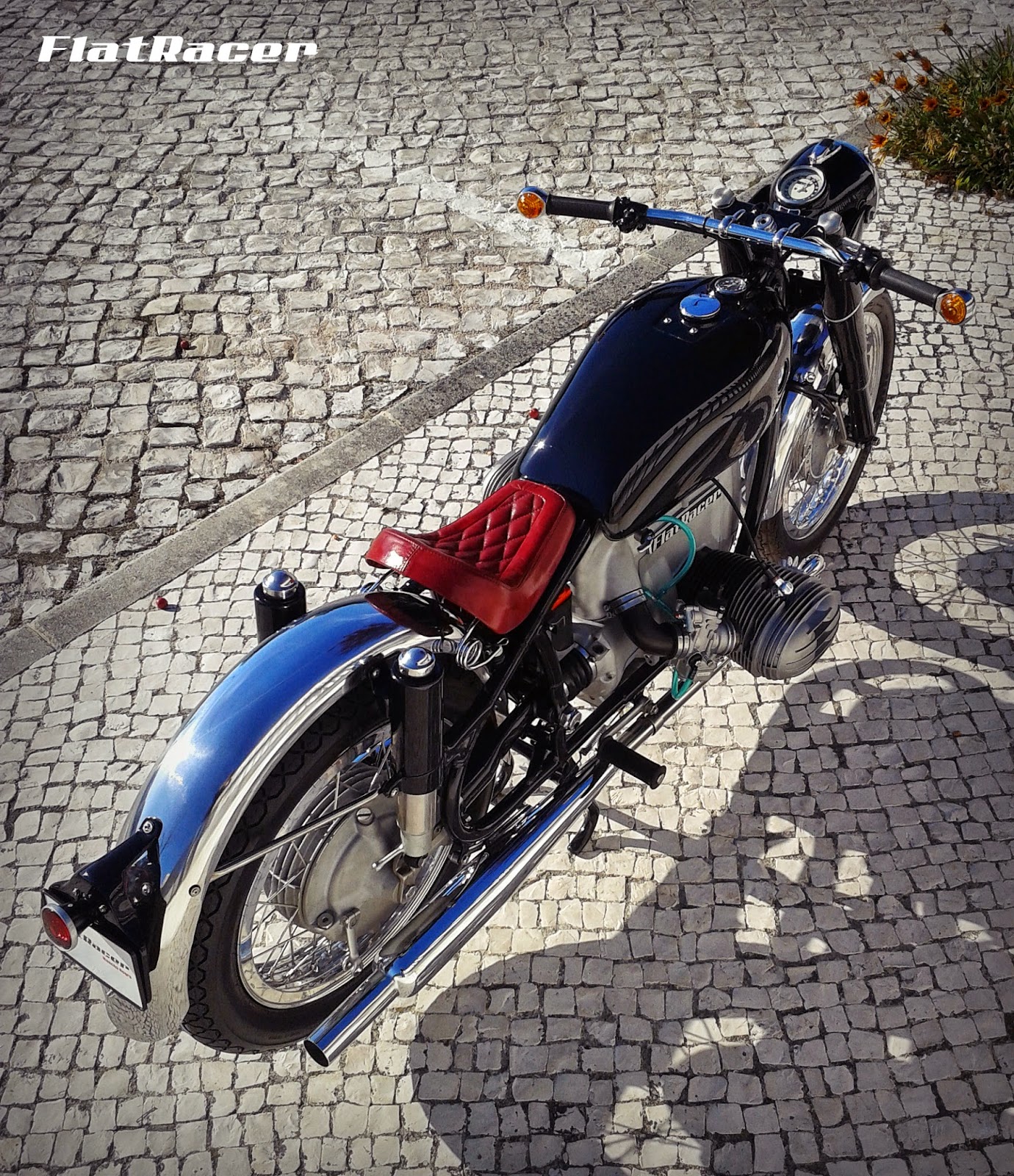 Flatracer Bmw Cafe Racer Flatracer Mancha Negra Bmw R2v