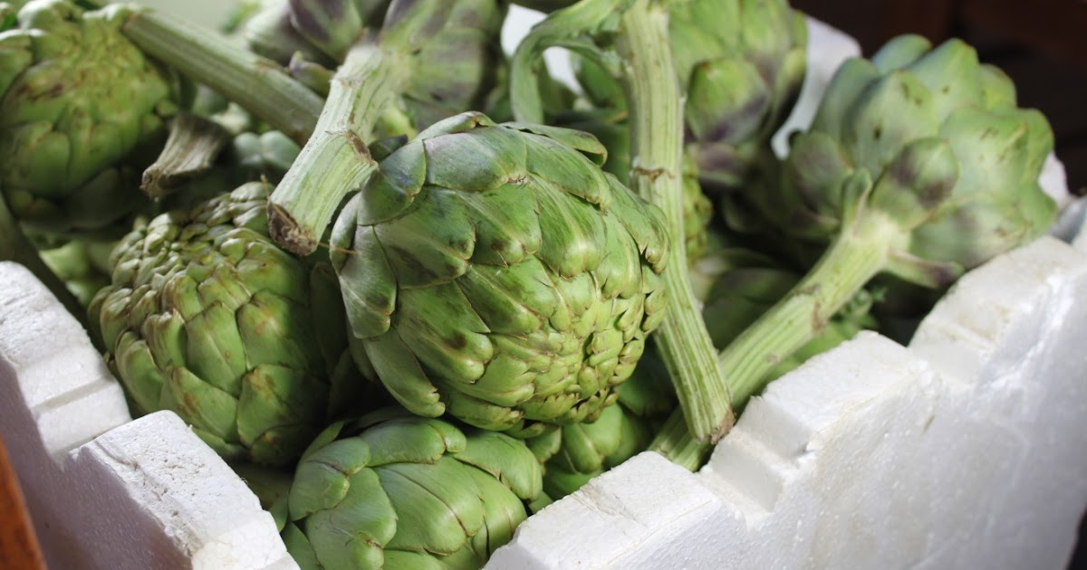 Dyna's Egyptian Cooking Baked Globe Artichokes خرشوف فى الفرن