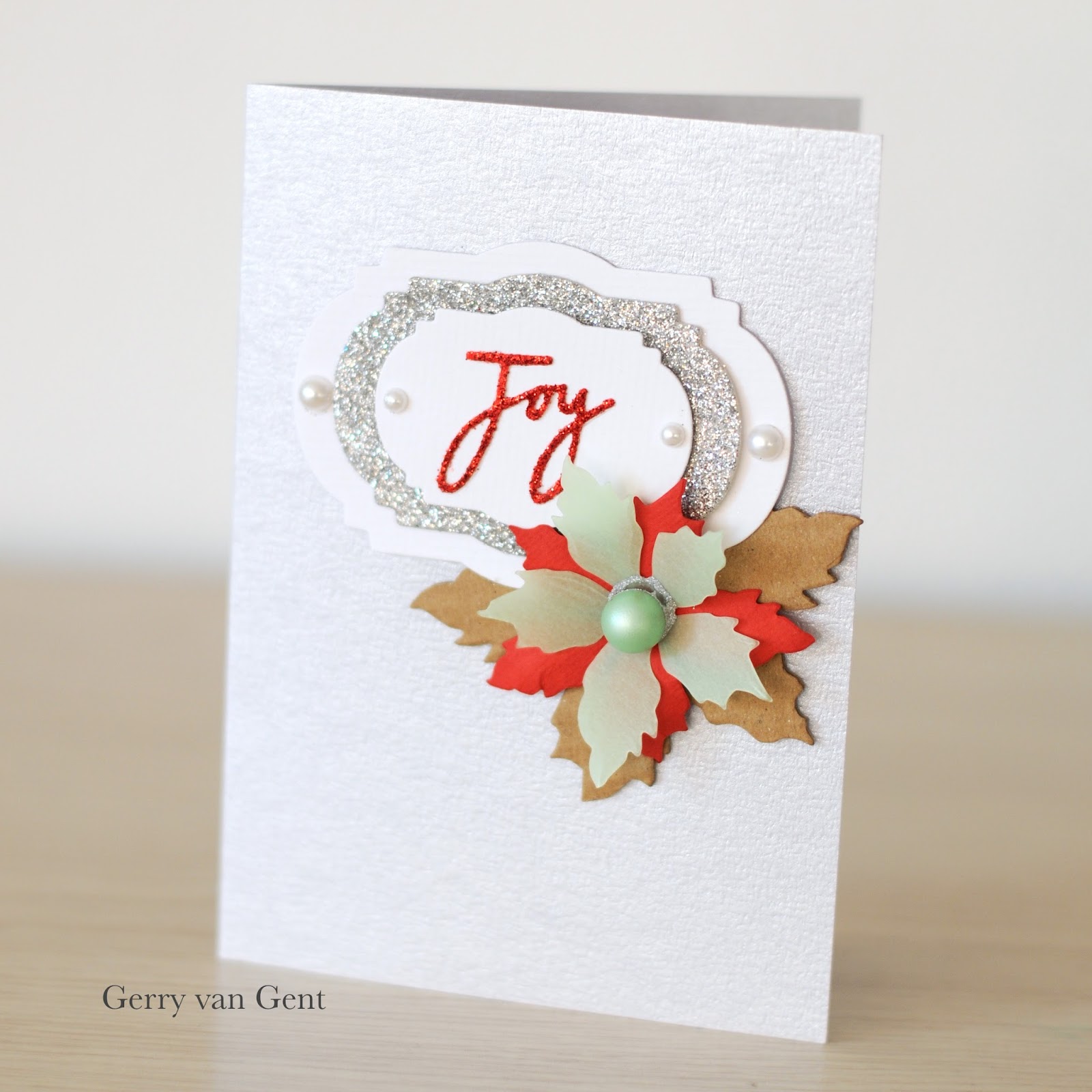 Crafting ideas from Sizzix UK Christmas Cards by Gerry van Gent