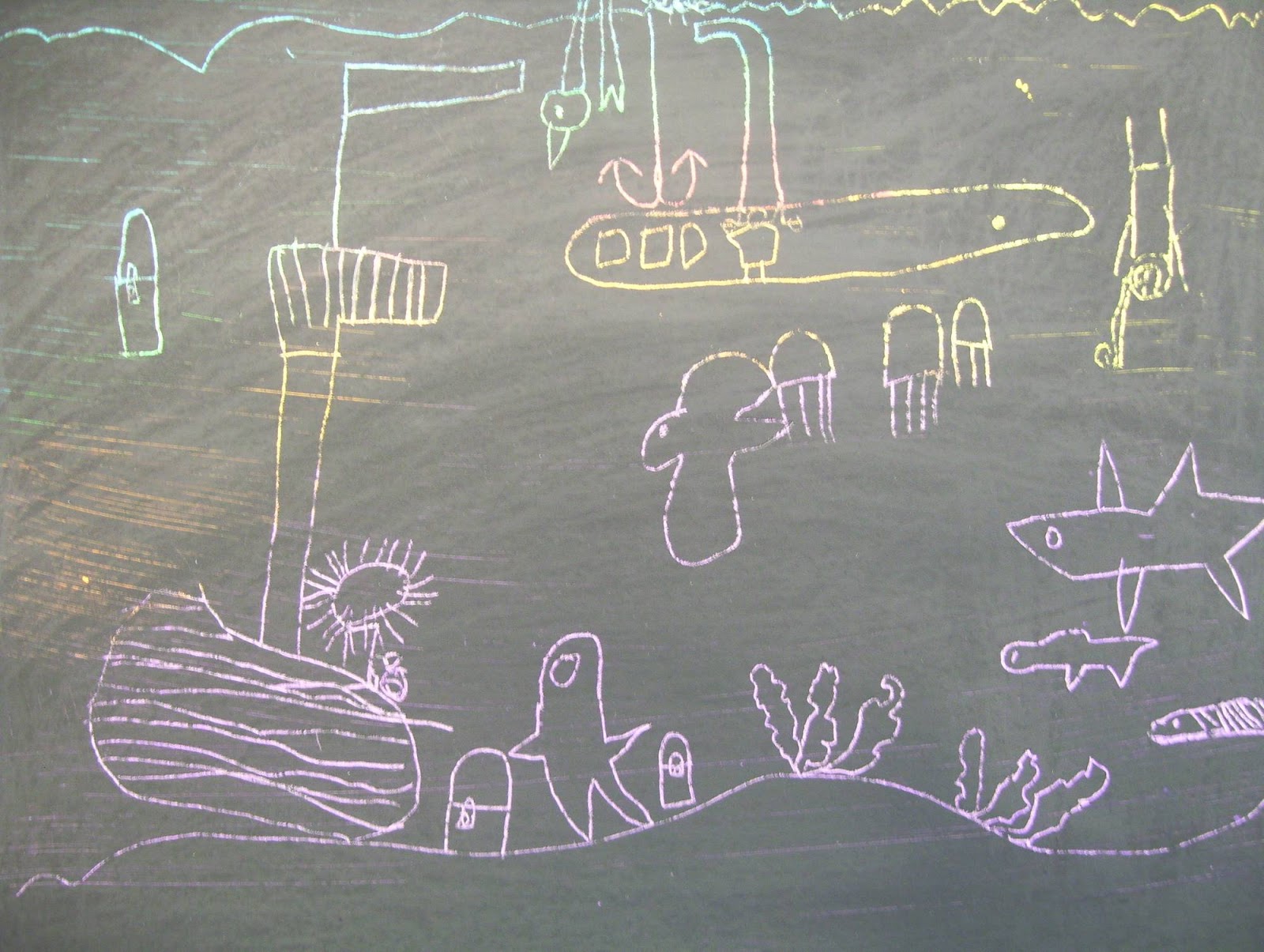 Art Room 104 Homemade Scratch Art!