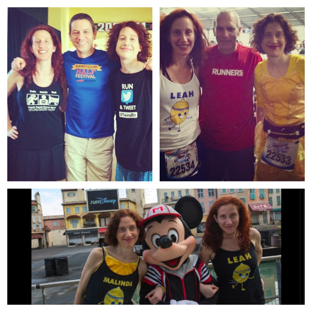 TWINS RUN in our family TwinsRun with Real Characters