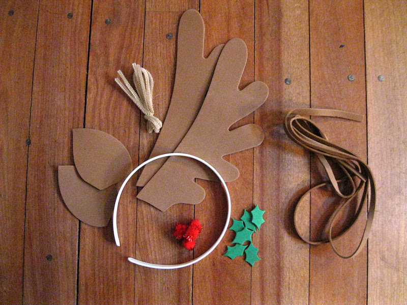 2MESSY DIY Reindeer Headband