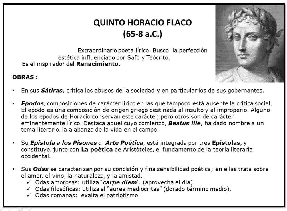 RELEO EN RED QUINTO HORACIO FLACO