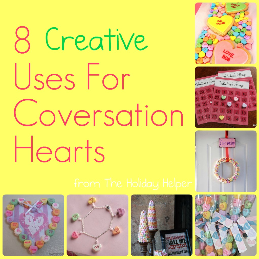 Valentine valentines hearts heart funny candy quotes sayings messages anti happy memes who 8 Creative Ways To Use Conversation Hearts | The Holiday Helper