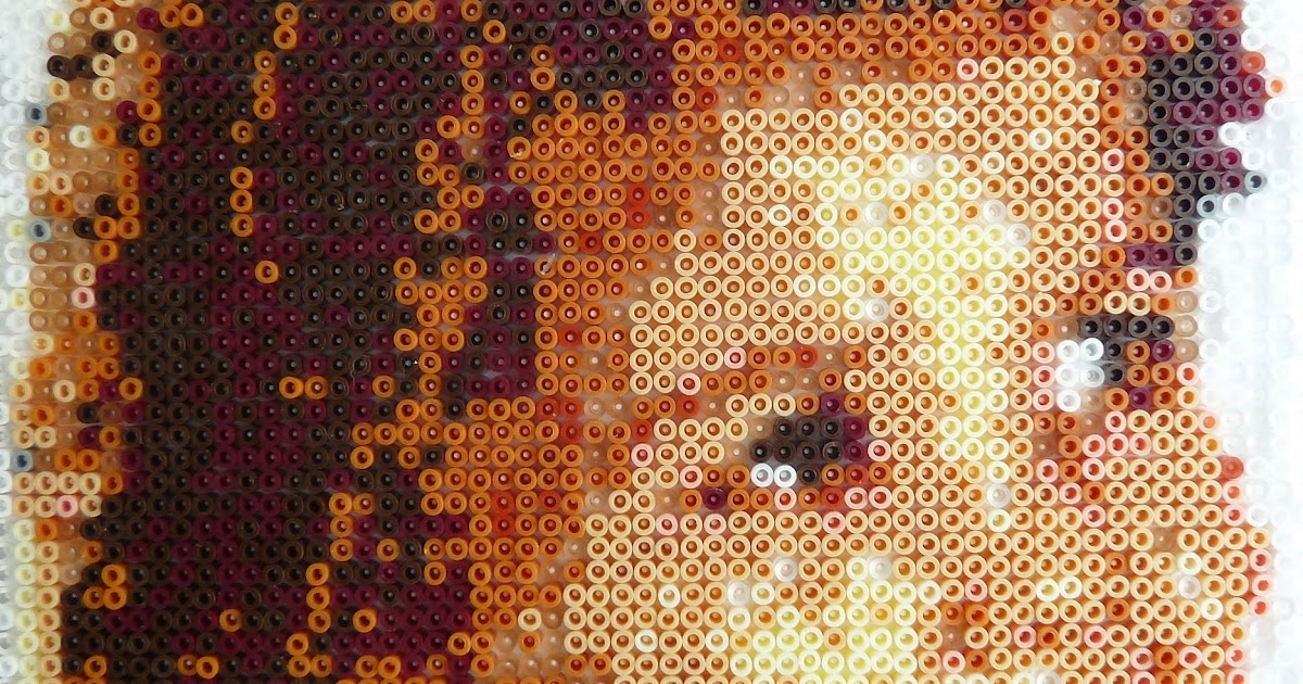 How to create your own Hama bead portrait Craft me Happy! How to