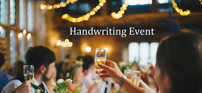 Handwriting Event
