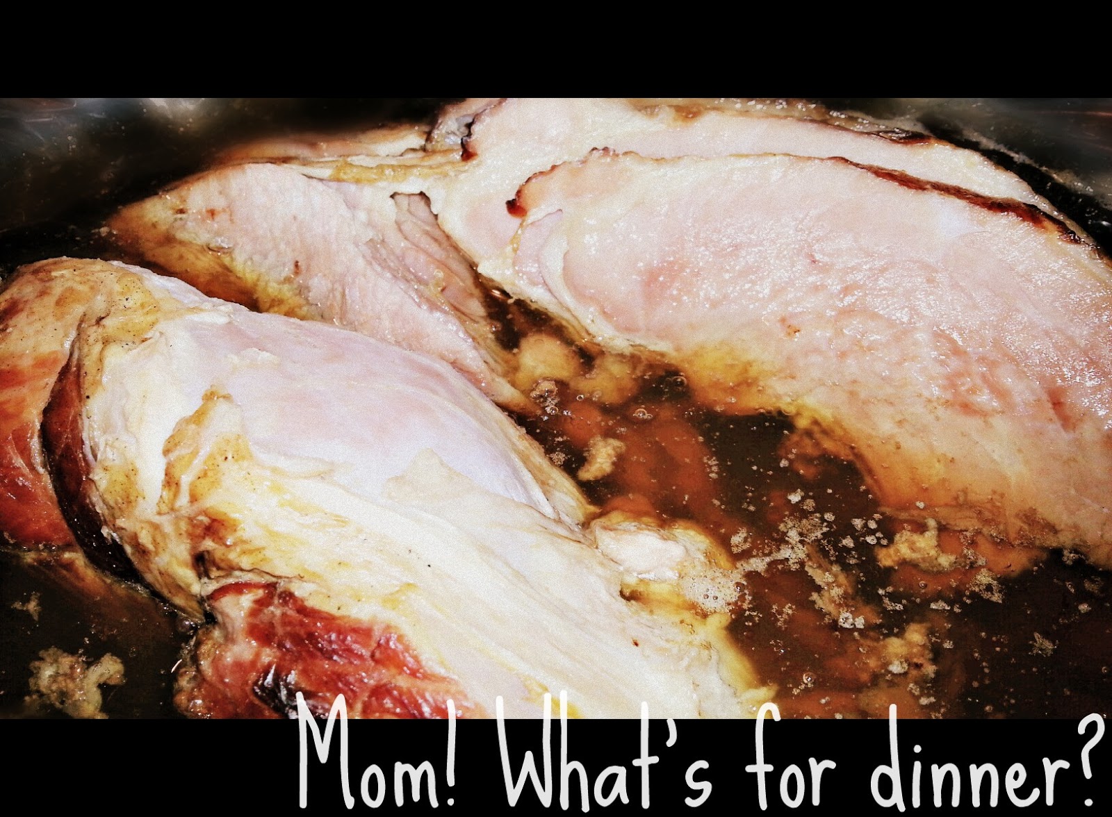 Mom! What's for dinner? Crockpot Country Ham