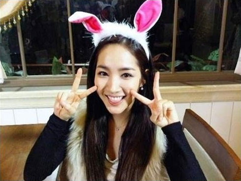 Park Min Young สวัสดีปีใหม่ด้วยภาพอันน่ารัก