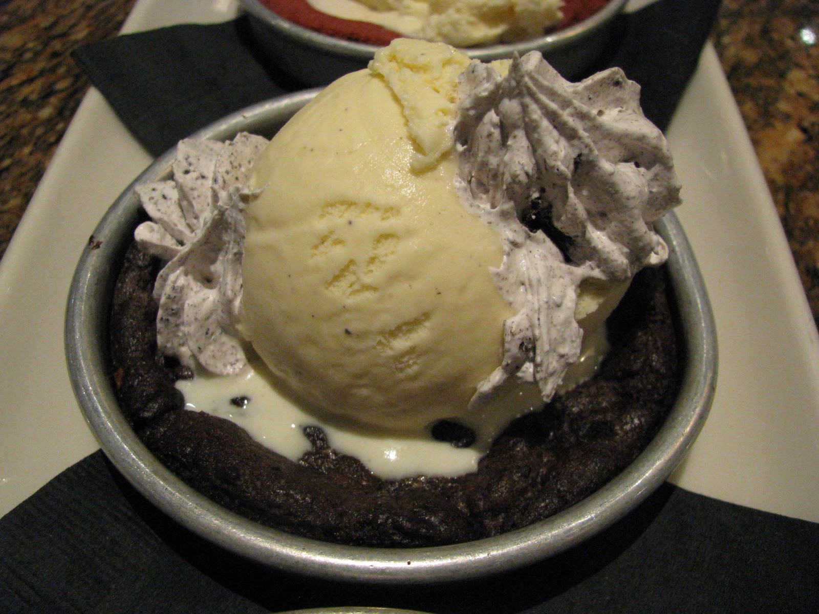 Corrie Food Four Pizookies from BJ's!