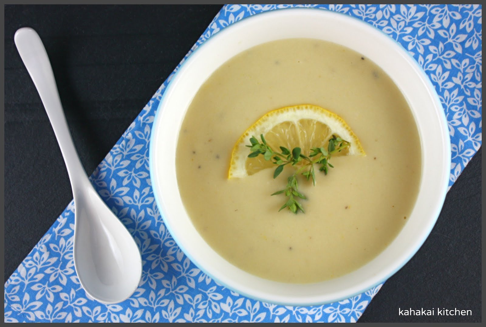 Kahakai Kitchen Creamy ArtichokeLemon Soup Hot or Cold for Souper