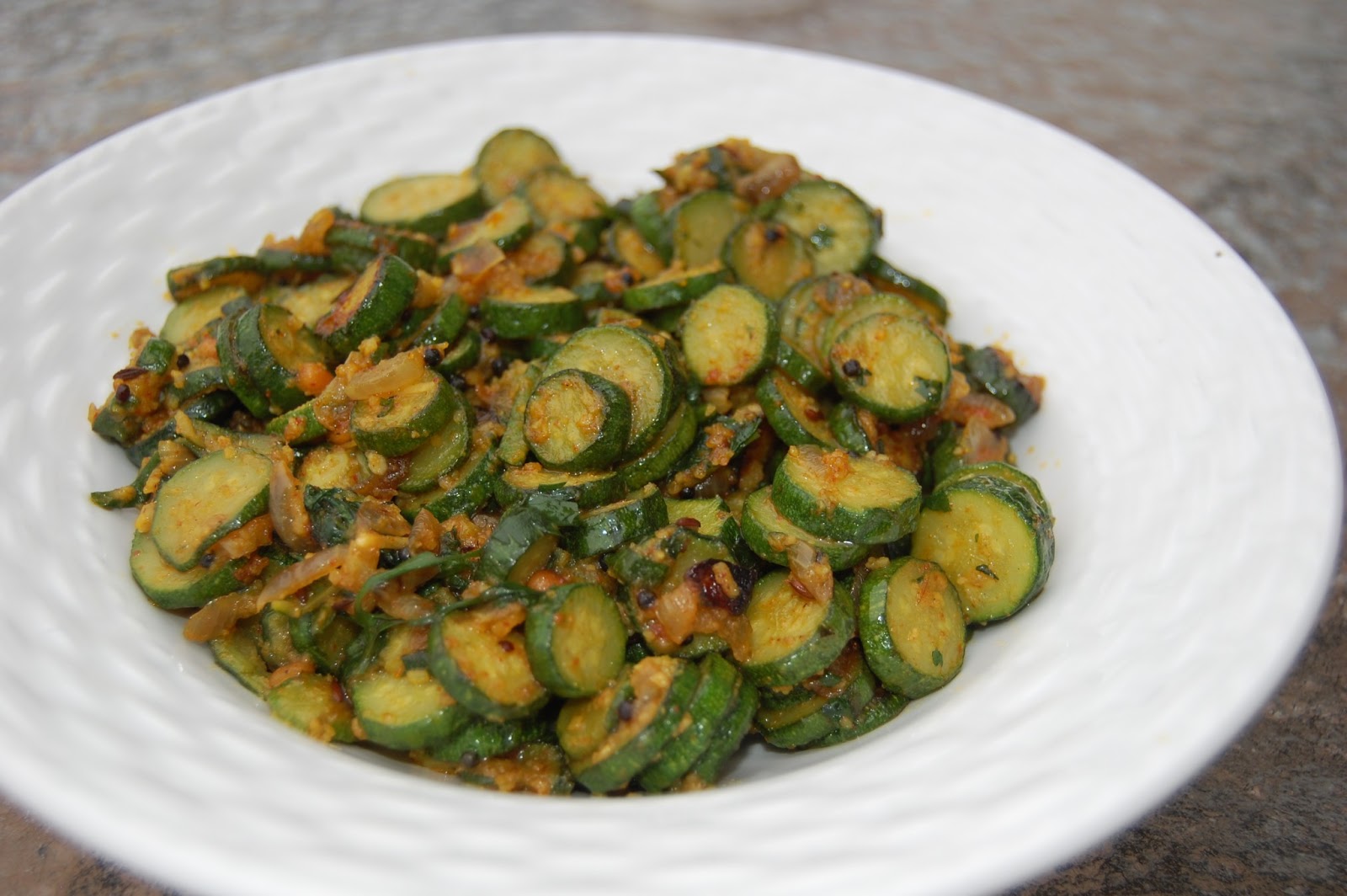Veggie Cuisine Baby zucchini subzi