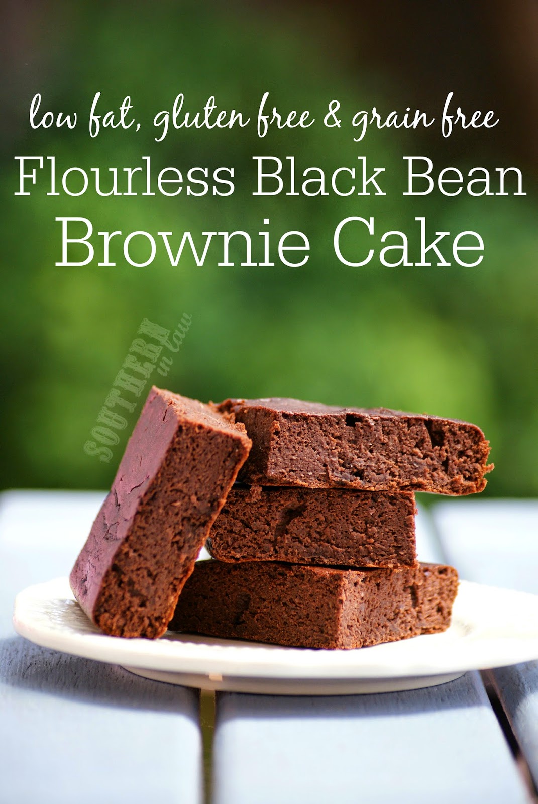 Southern In Law Recipe Healthy Grain Free Black Bean Brownie Cake