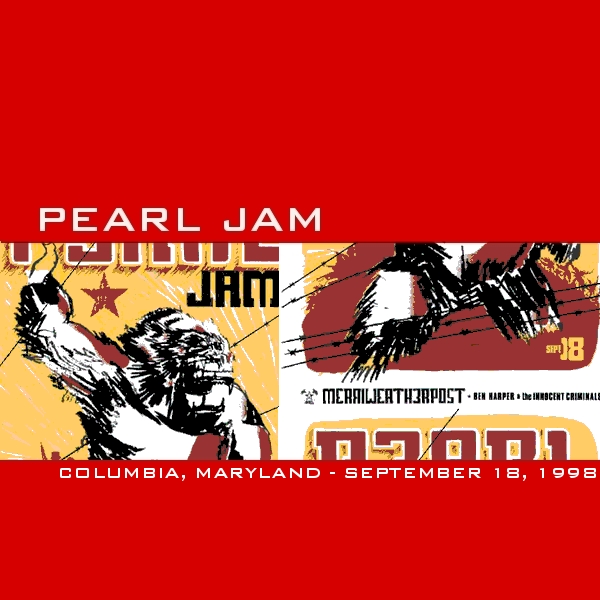 REARVIEWMIRROR Pearl Jam Live Pearl Jam Columbia, Maryland