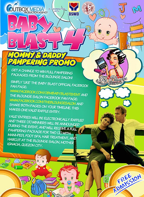 Baby Blast 4 Pampering Contest