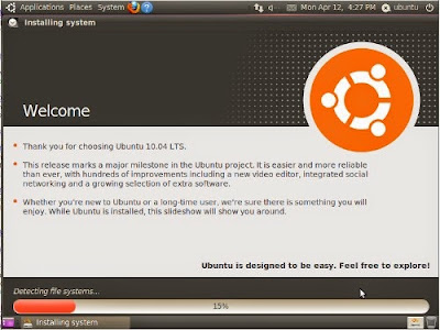 cara instal ubuntu pada laptop/pc 